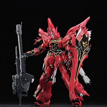 Amazon | 彗星科技 1/100 フィギュア 機甲 真紅の三倍速 Sinanju
